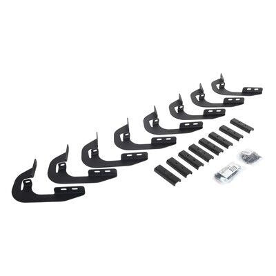 Go Rhino - 6942355 - RB10/RB20 Running Boards - MOUNTING BRACKETS ONLY - Textured Black