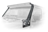DV8 Offroad - Jeep Wrangler JL And Gladiator JT A-Pillar Mount With Rail Accessory Mount System - D-JL-190052-PIL