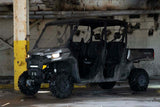 Rough Country - LED Light - Bumper Mount - 12" Black Single Row - White DRL - Can-Am Defender HD 8 HD 9 HD 10 - 97004