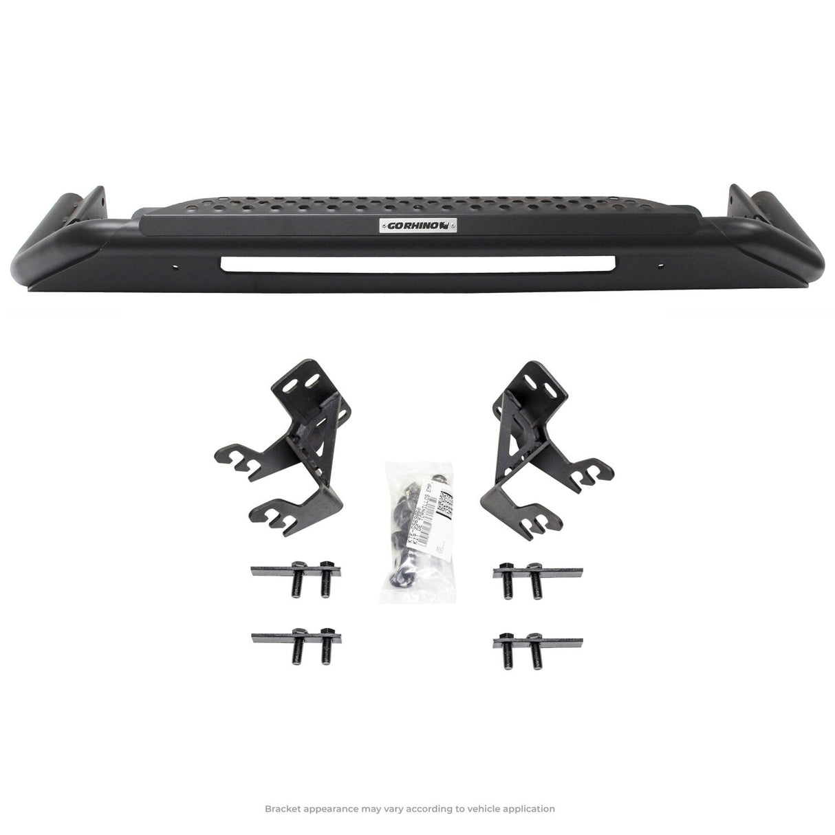 Go Rhino 568960T - RC3 LR with Mounting Brackets - Textured Black