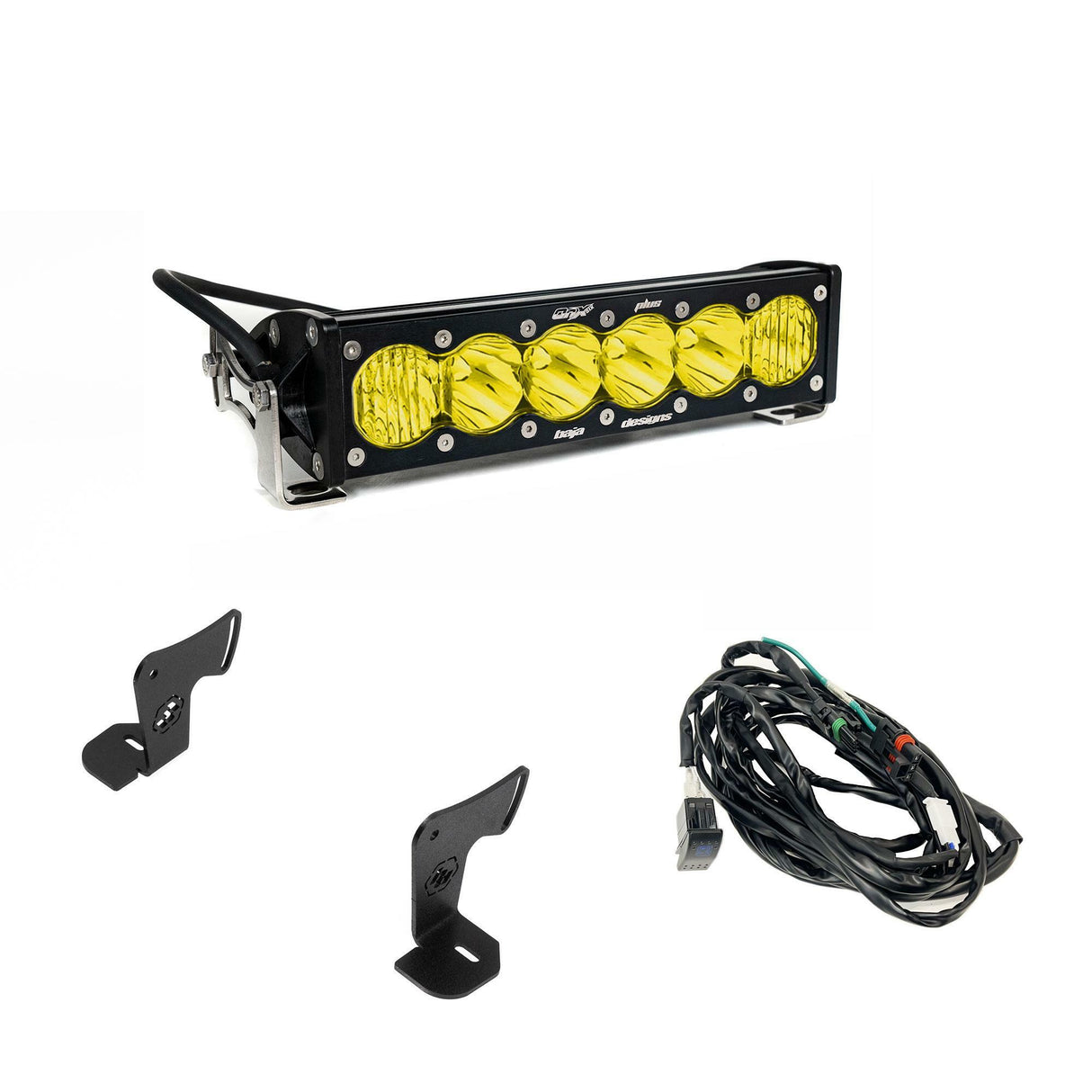 Baja Designs 44-8302 OnX6+ 10" Light Bar Hood Mount Kit