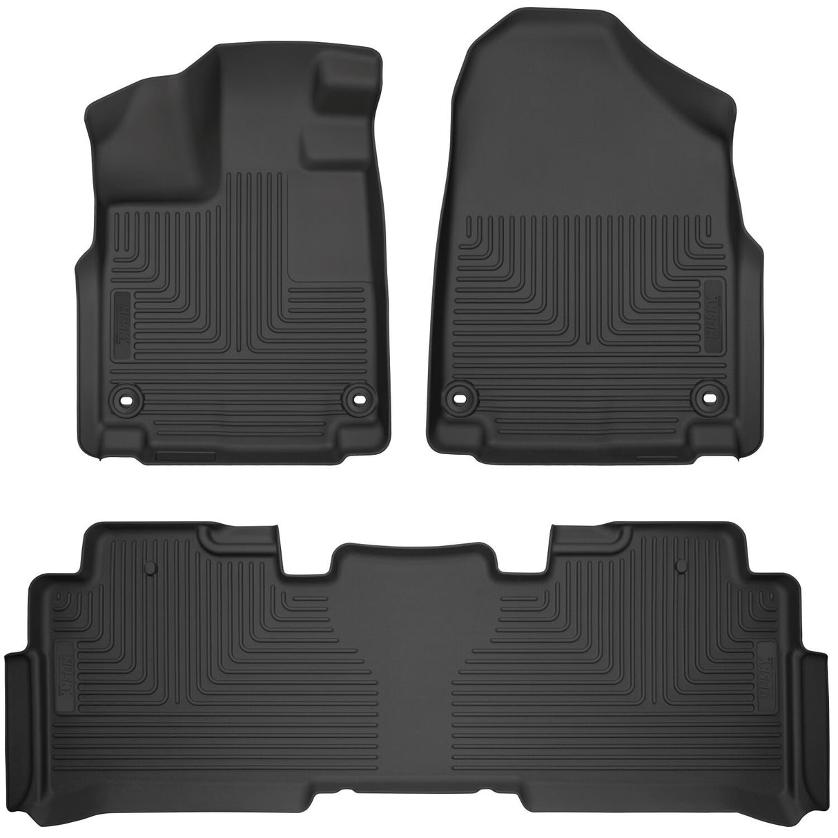 Husky Liners 93761 Weatherbeater - Front & 2nd Seat Floor Liners