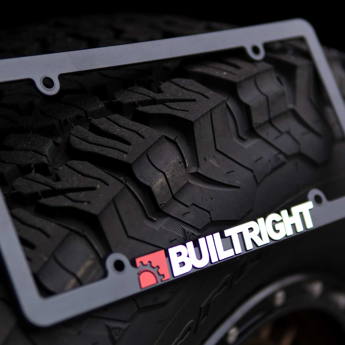 BuiltRight Industries License Plate Frames - Pair