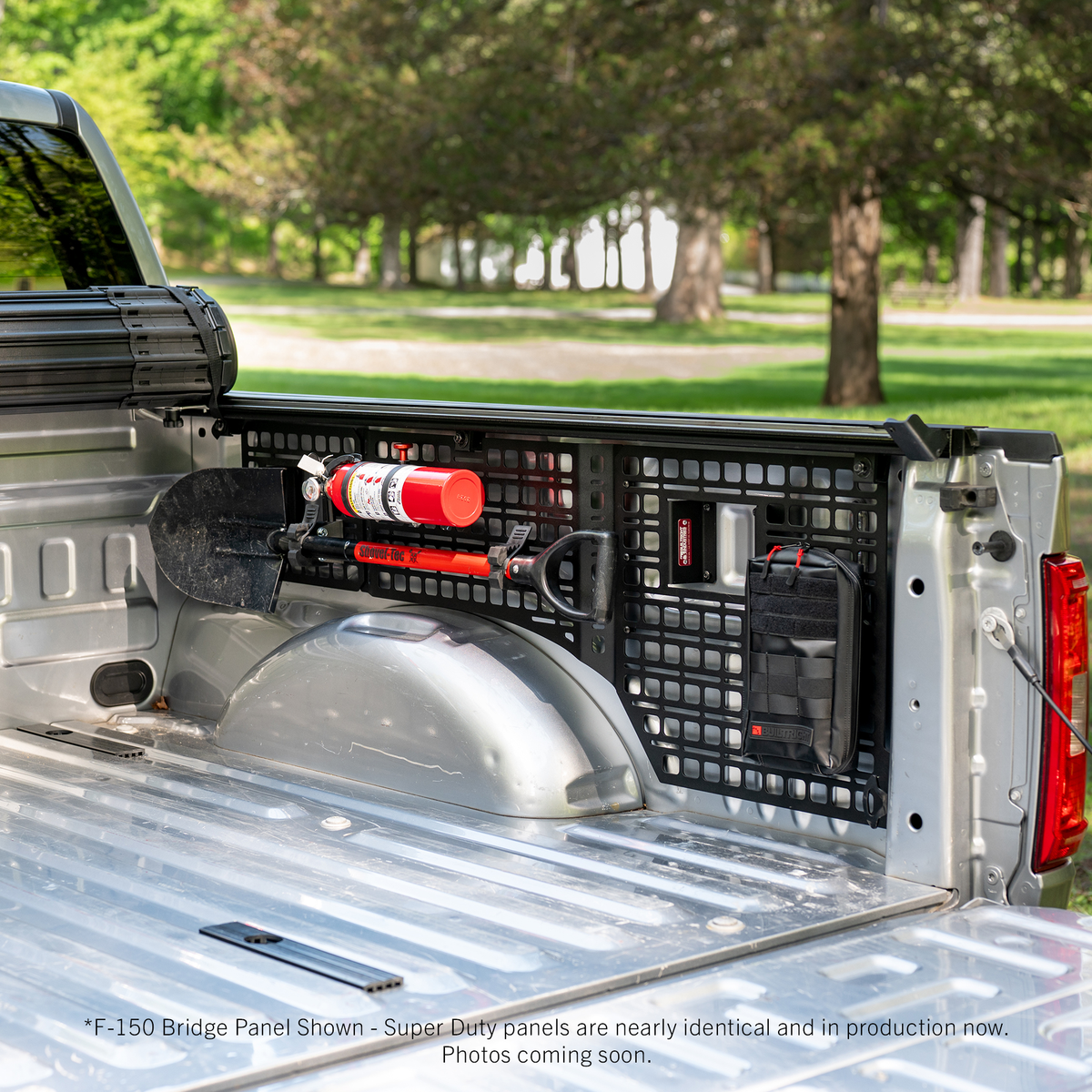 Bridge Panel for MOLLE Bedside Racks | Ford F-250, F-350, F-450 (2017-2025)