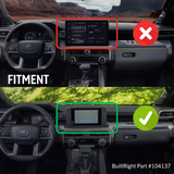 Dash Mount | Toyota Tacoma (2024+ w/ 8" screen)