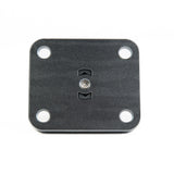 Mountech SpinLok™ Ball Mount - 1in, Storm Gray, 4-Bolt Base