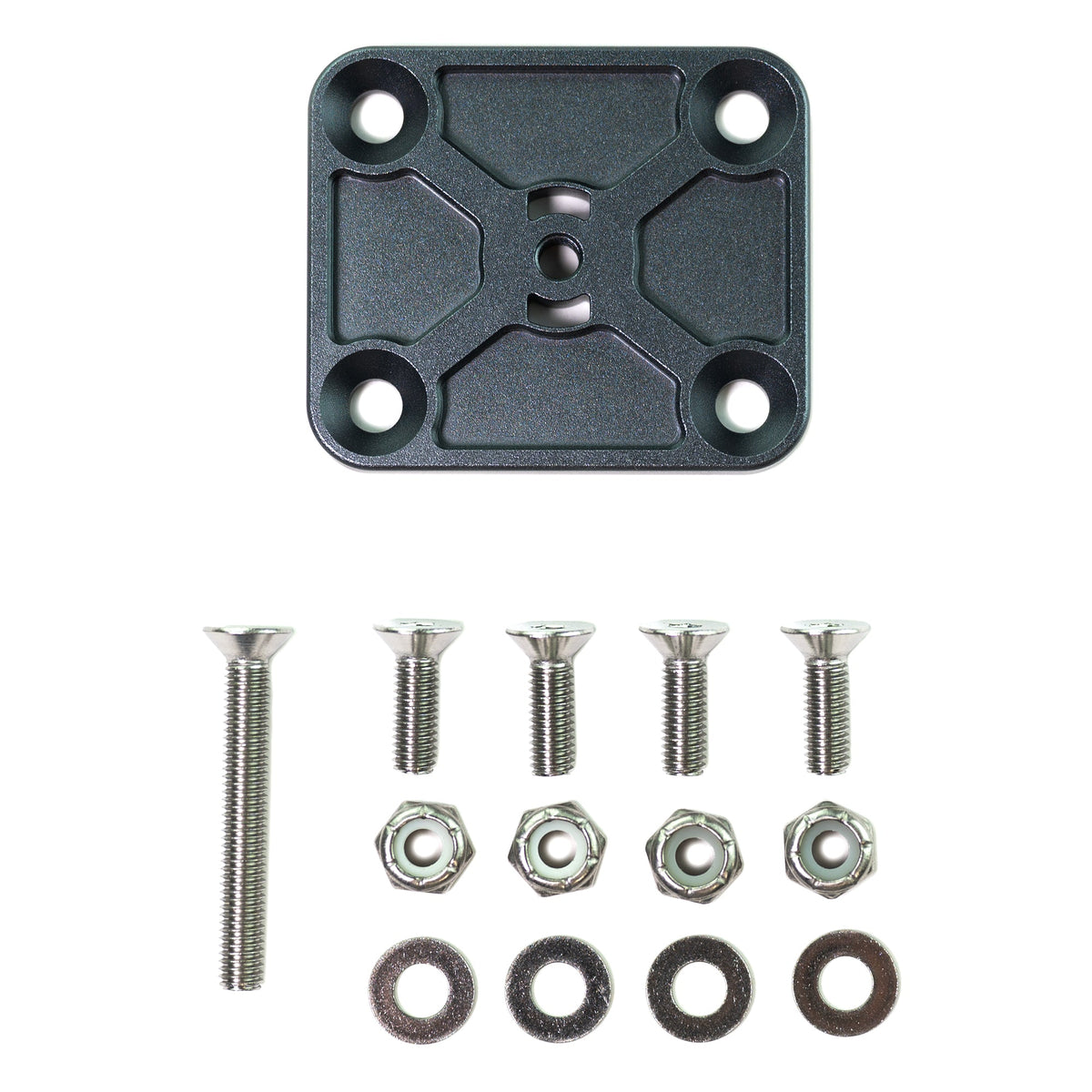 Mountech 4-Bolt Base, Storm Gray