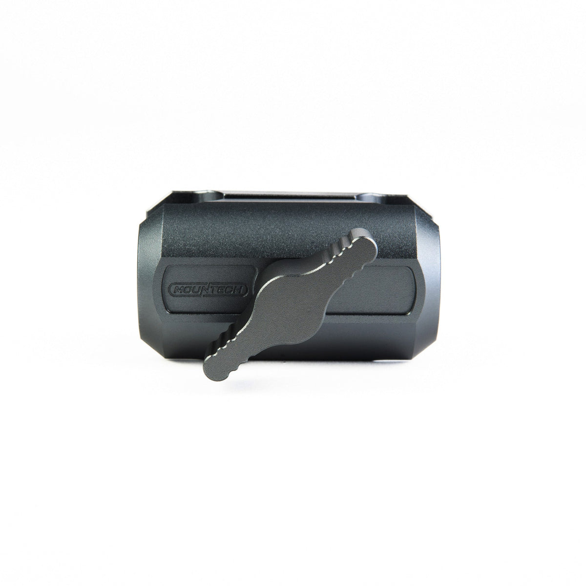 Mountech Double Socket Arm - Short (1.5"), 1in Ball, Storm Gray