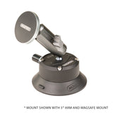 Heavy Duty Vacuum 'Suction' Cup Mount w/ 1" Ball