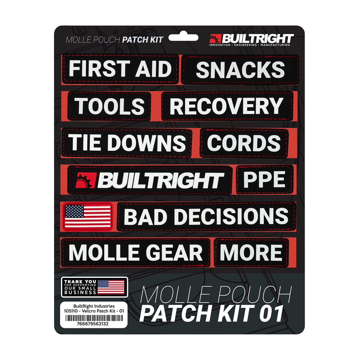 Patch Kit 01 - Hook & Loop