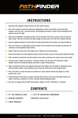 PROWLR 9" LED Driving Light [TRUE AMBER]