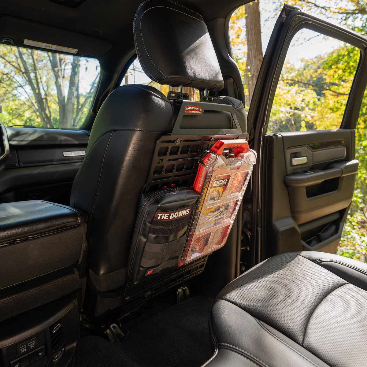 Pre-Order: Seat Back Tech Plate MOLLE Kit - RAM 2500 & 3500 5th Gen (2019-2026)