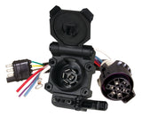 Husky Towing - 33061 4 Wire Flat To 7 Blade & 4 Flat Dust Cover Mounting Bracket & Hardware