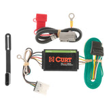 Curt - Custom 4-Flat, Select Mitsubishi Outlander, OEM Tow Package Required - 56102