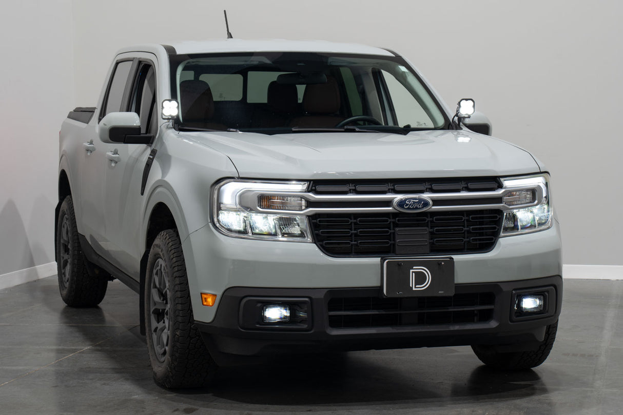 Diode Dynamics - Stage Series Ditch Light Kit for 2022+ Ford Maverick, SS3 Sport White Combo - DD7762