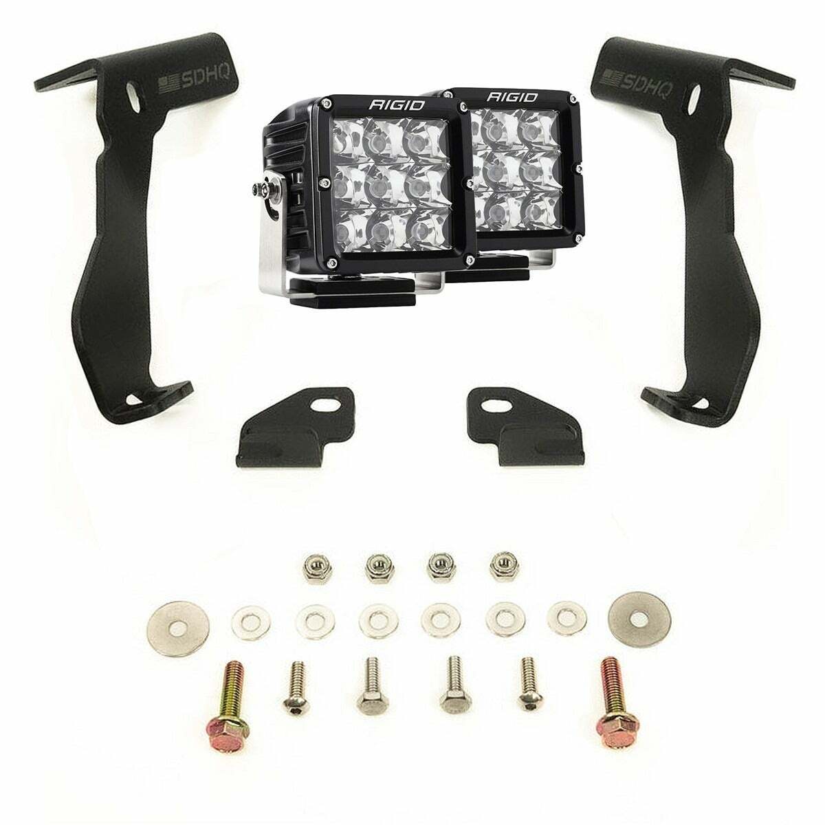 RIGID - Ford Expedition 18-24 D-XL Spot A-Pillar Kit - 46804