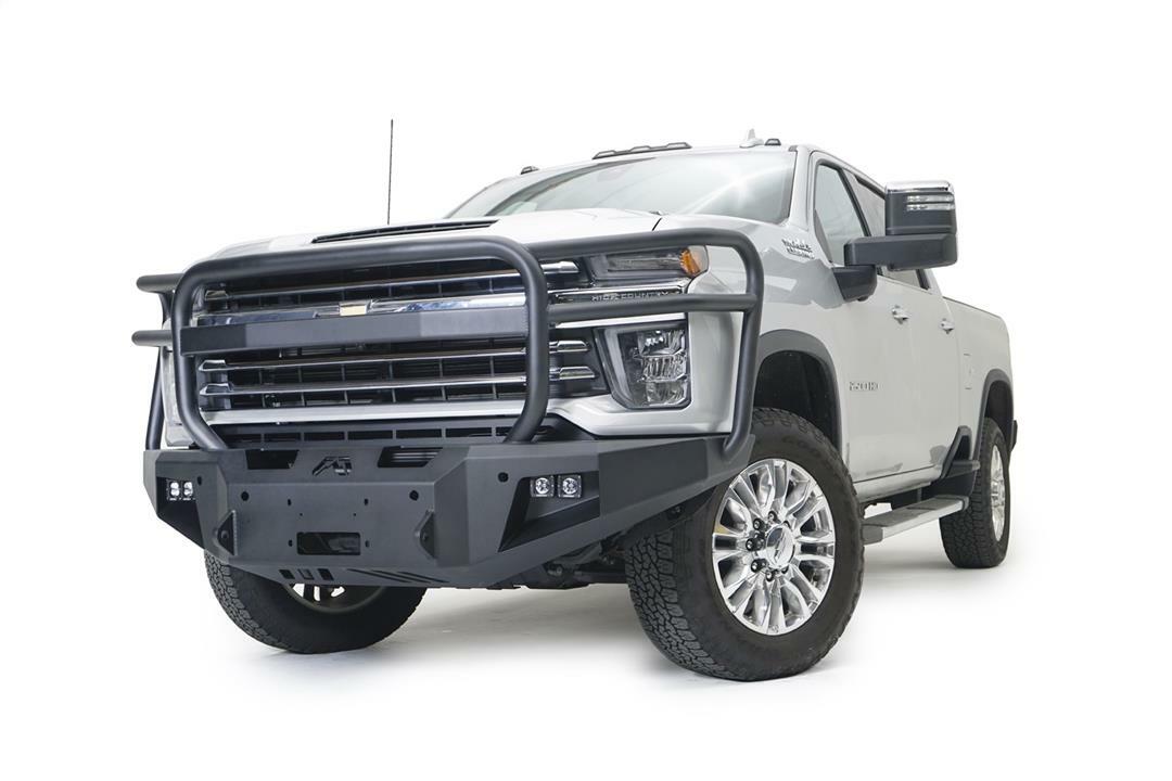 Fab Fours - 2020-2023 Chevy 2500-3500 HD Premium front bumper w/ full grill guard - CH20-A4950-1