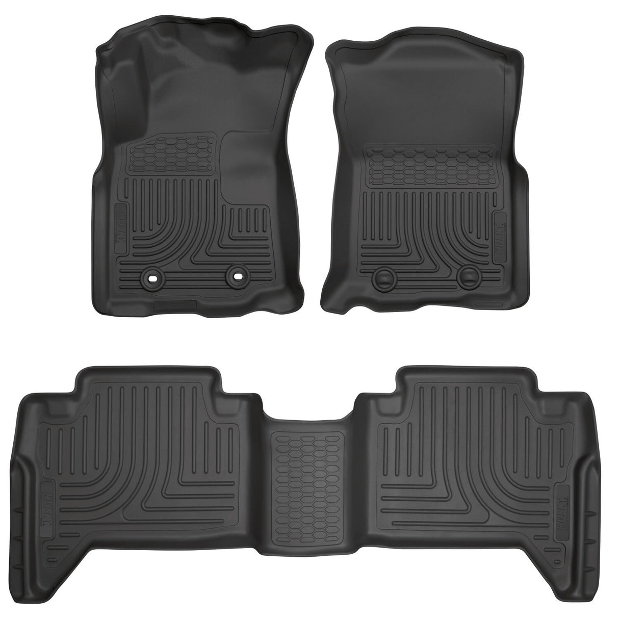 Husky Liners 93881 Weatherbeater - Front & 2nd Seat Floor Liners