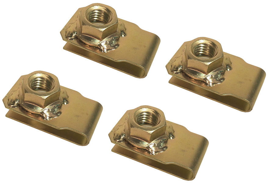 Husky Towing 32767 5/8 Inch  Clip-On Nut Service Kit For Husky 4 Bolt Rails Set of 4