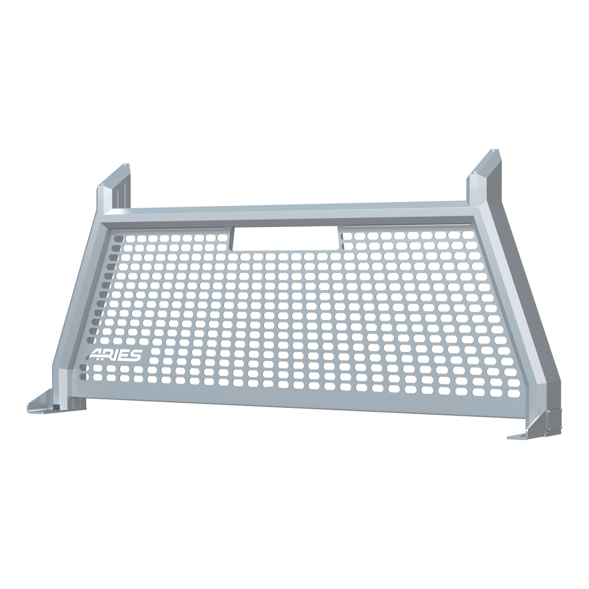 Aries - AdvantEDGE Chrome Aluminum Headache Rack, Select Ford F-250, F-350 Super Duty - 1110203