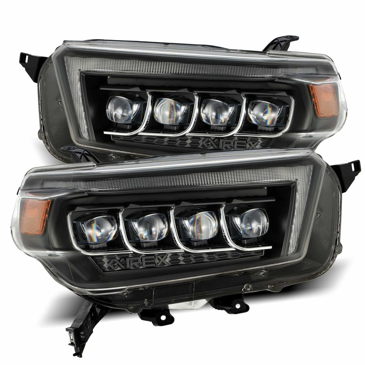 AlphaRex 880759 LED Projector Headlights in Black