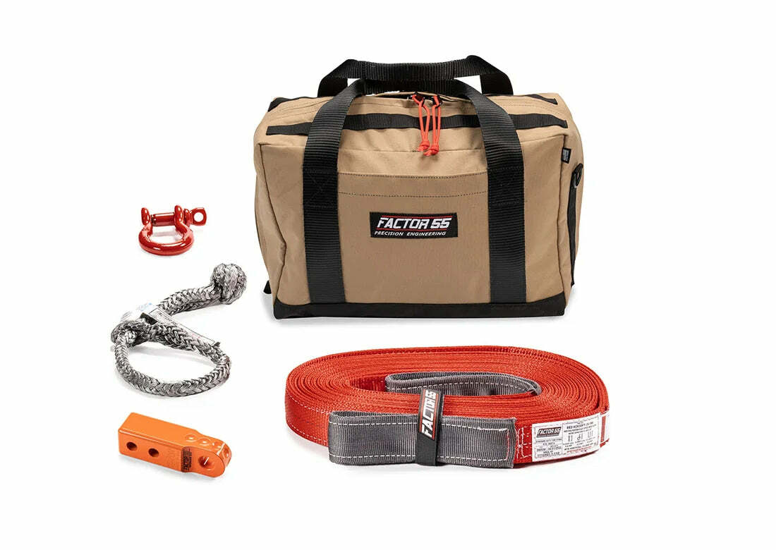 Factor55 - Vehicle Recovery Kit, Owyhee - Medium - Orange - 00485-07-MEDIUM