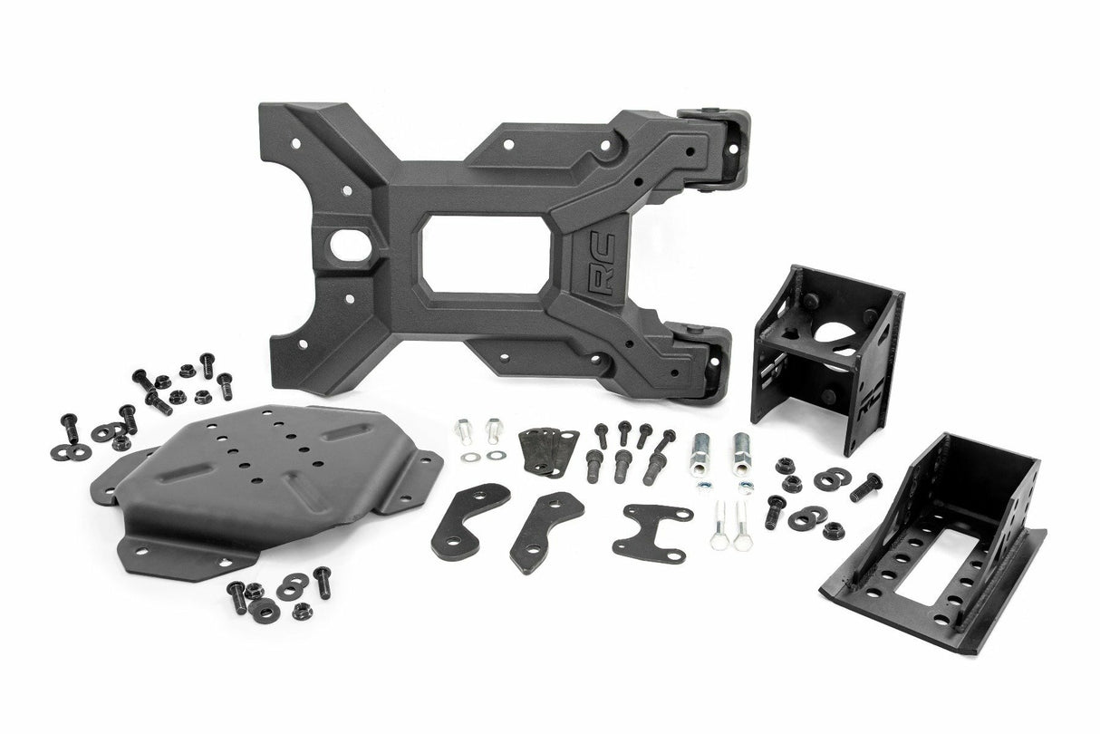Rough Country - Heavy Duty Tire Carrier - Jeep Wrangler JK (2007-2018) - 10523
