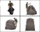 Overland Vehicle Systems - OVS Instant Portable Pop Up Shower Tent With Storage Bag - 26019910