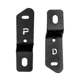 Go Rhino 732280T XE Hood Hinge Cube Light Mounts - Fits 2x2 or 3x3 LED Light Cubes