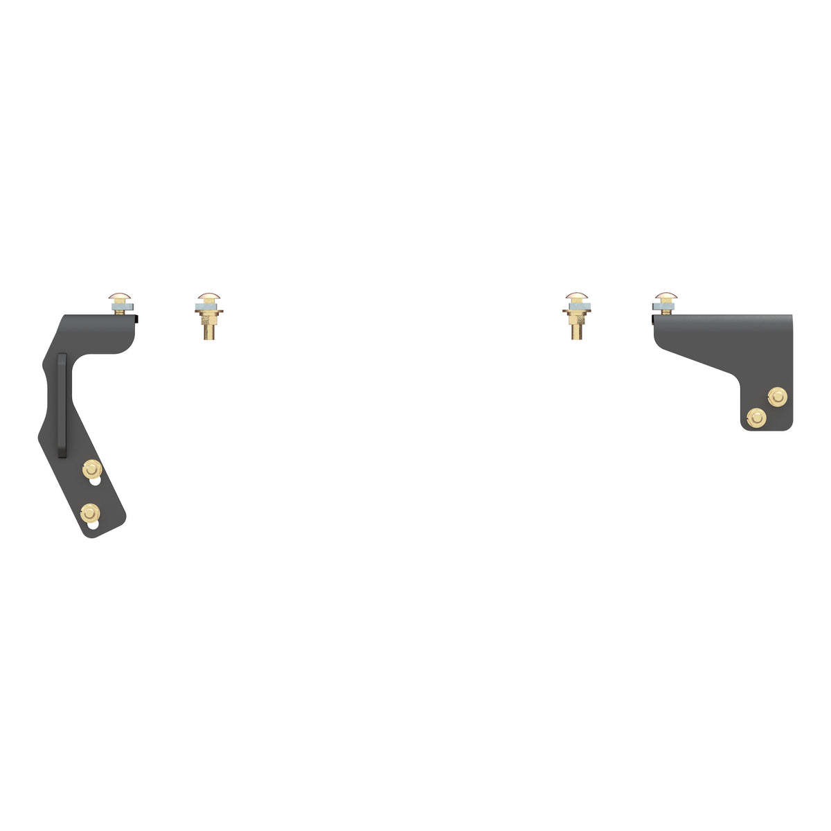 Curt - Semi-Custom 5th Wheel Brackets, Select Dodge, Ram 1500 - 16306