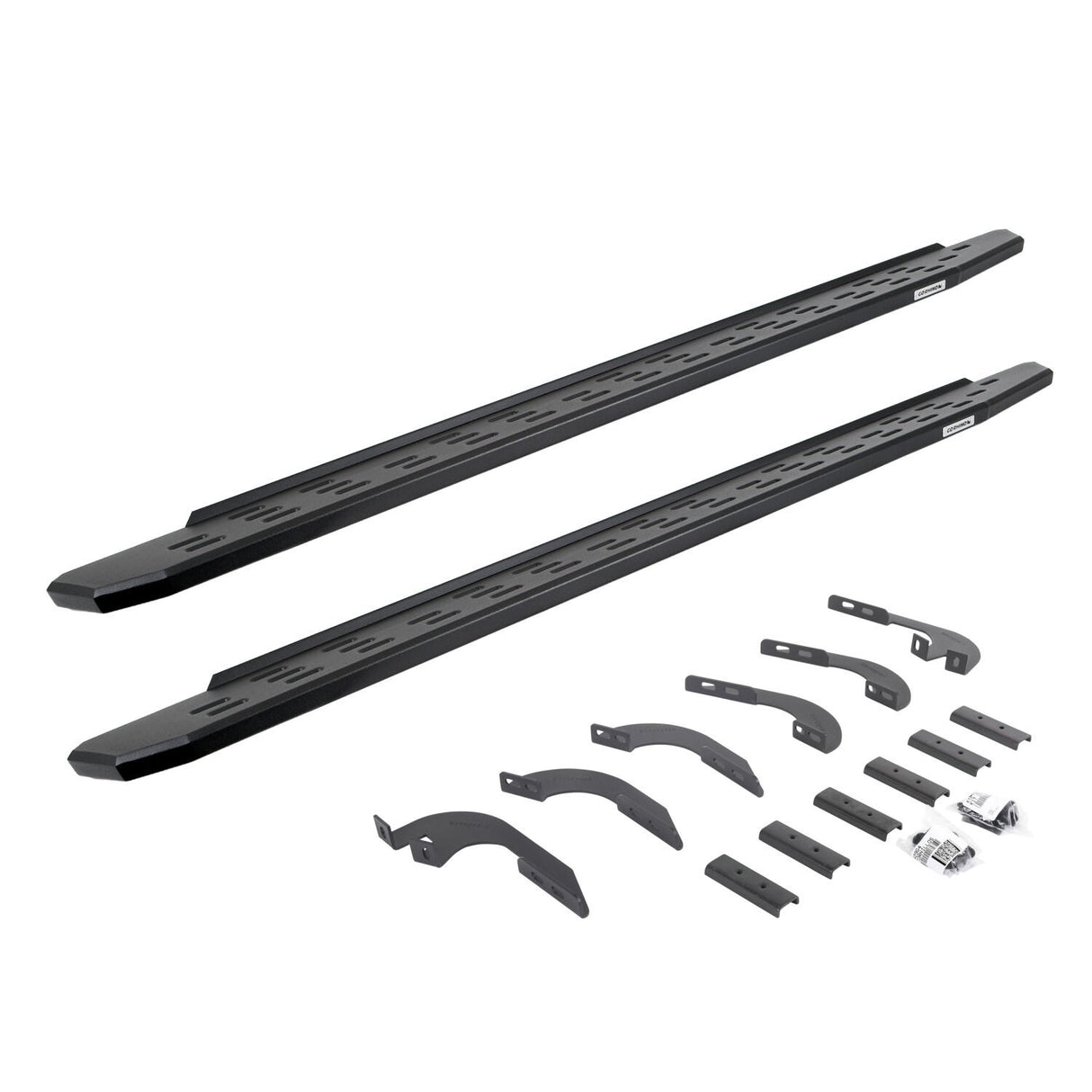 Go Rhino - RB30 Running boards - Complete Kit: RB30 Running board + Brackets - 69643268PC