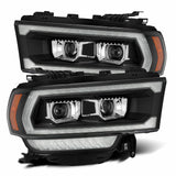 AlphaRex 880550 Projector Headlights Black