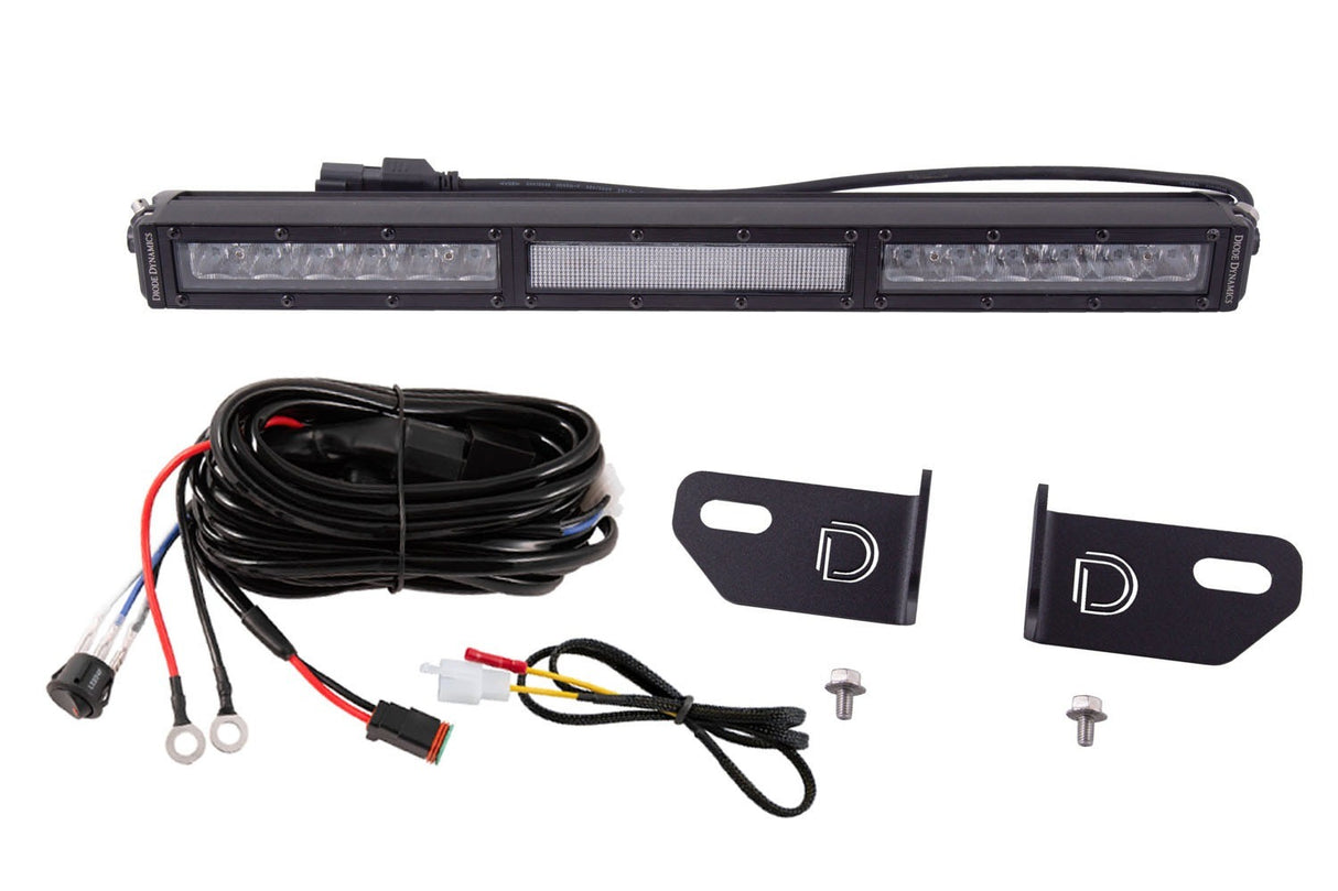 Diode Dynamics - SS18 LED Lightbar Kit for 2019-2021 Ford Ranger, White Combo - DD6597