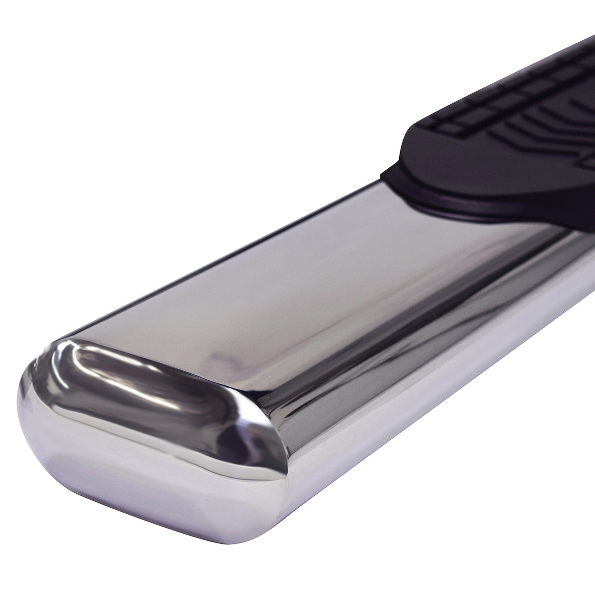 TrailFx - 6" Oval Bent Step Bar For GM Silverado/Sierra Crew- Stainless (A8252S)