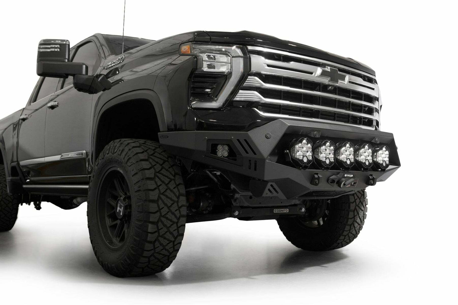 Addictive Desert Designs - 2024 Chevy Silverado 2500/3500 Bomber HD Front Bumper - F820043500103