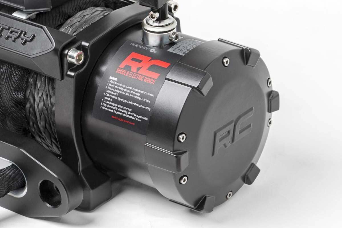 Rough Country 9500-Lb Pro Series Winch - Steel Cable - PRO9500