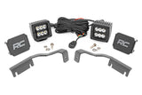 Rough Country - LED Light Kit - Ditch Mount - 2" Black Pair - Spot - Nissan Frontier (22-23) - 71064