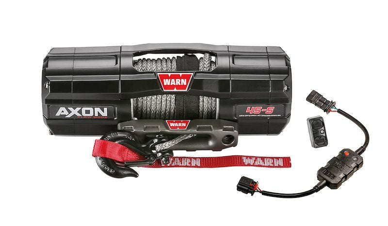 Warn - AXON 45 4,500lbs Synthetic Rope Winch with Plow Mode - 110240