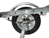 Malone - MicroSport LowBed 2 Kayak Trailer Package (2 Sets Bunks & Spare Tire) - MPG464-LBB