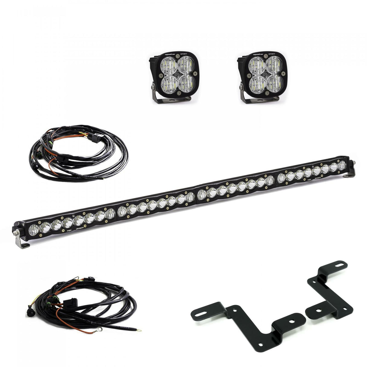 Baja Designs - 447506 - Squadron Sport/S8 40 Inch A-Pillar/Cowl Mount Light Kit