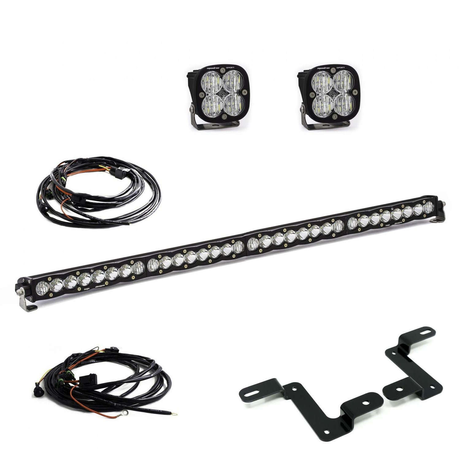 Baja Designs - 447506 - Squadron Sport/S8 40 Inch A-Pillar/Cowl Mount Light Kit