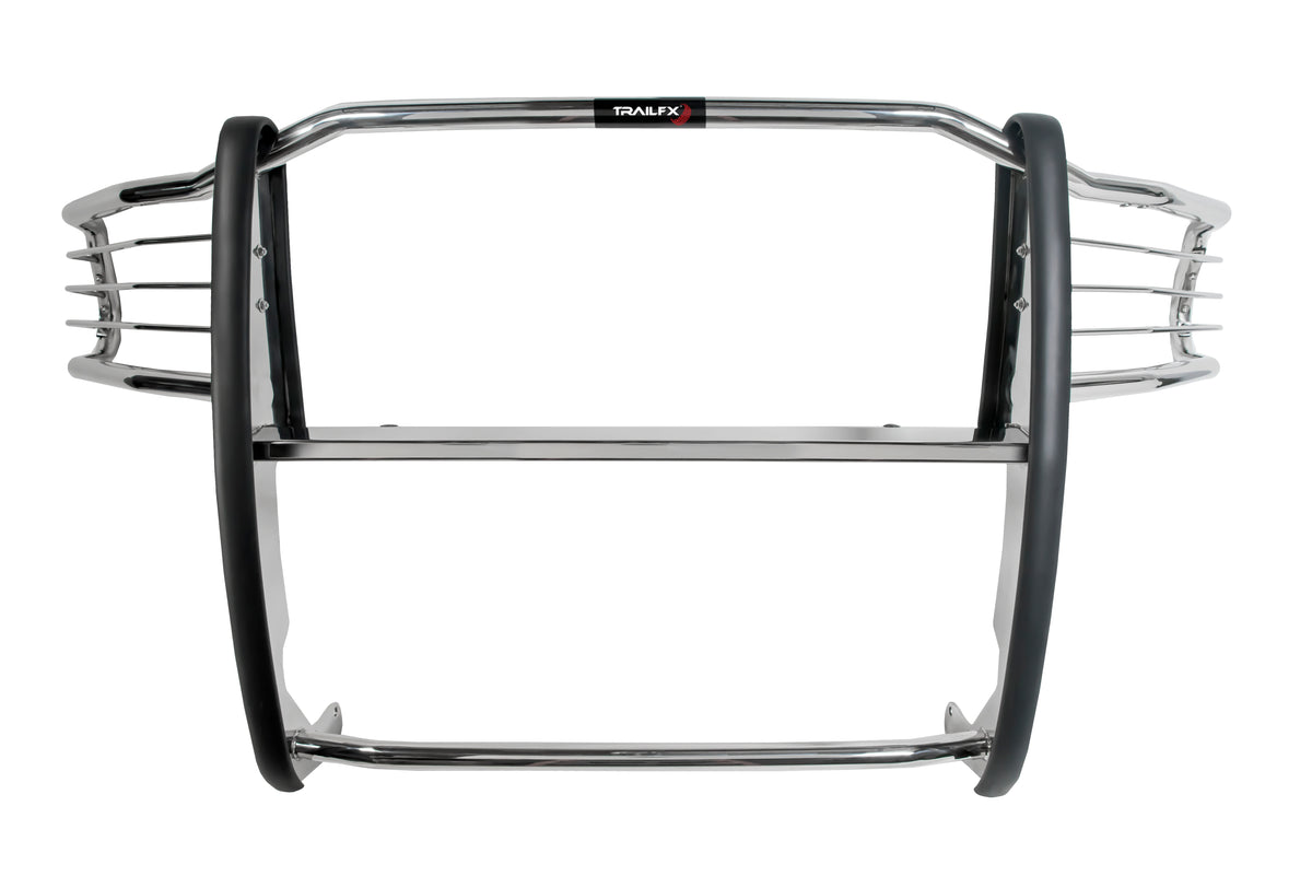 TrailFx - Grille Guard For Chevrolet Silverado 2500/3500-Stainless (E0038S)