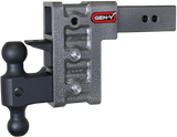 GEN-Y - Hitch GH-623 2.5" Shank 6" Drop 3K TW 21K Hitch & GH-061 Versa-Ball & GH-062 Pintle Lock - GH-623