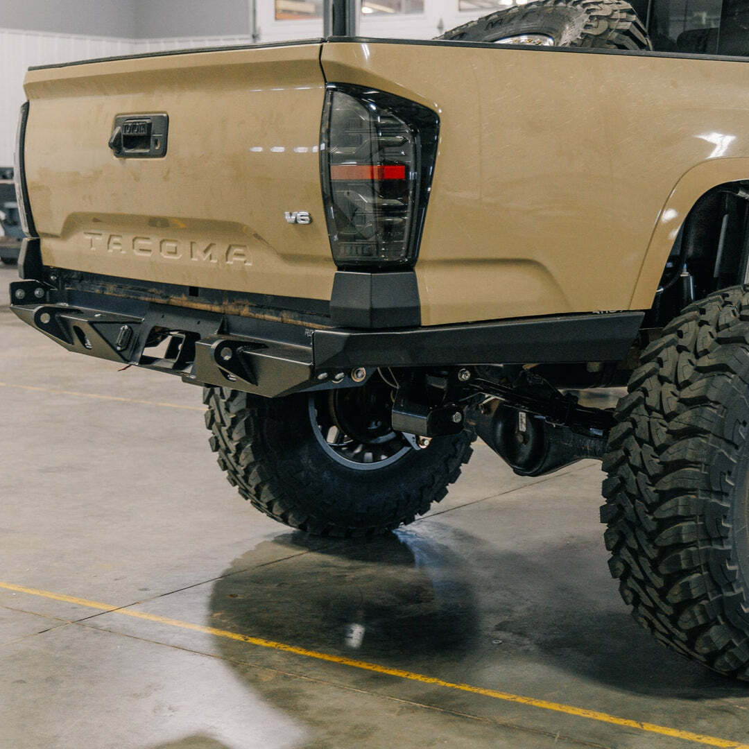 C4 Fabrication - Tacoma Rock Runner High Clearance  Rear Bumper / 3rd Gen / 2016-2023 - 1200-4516-P