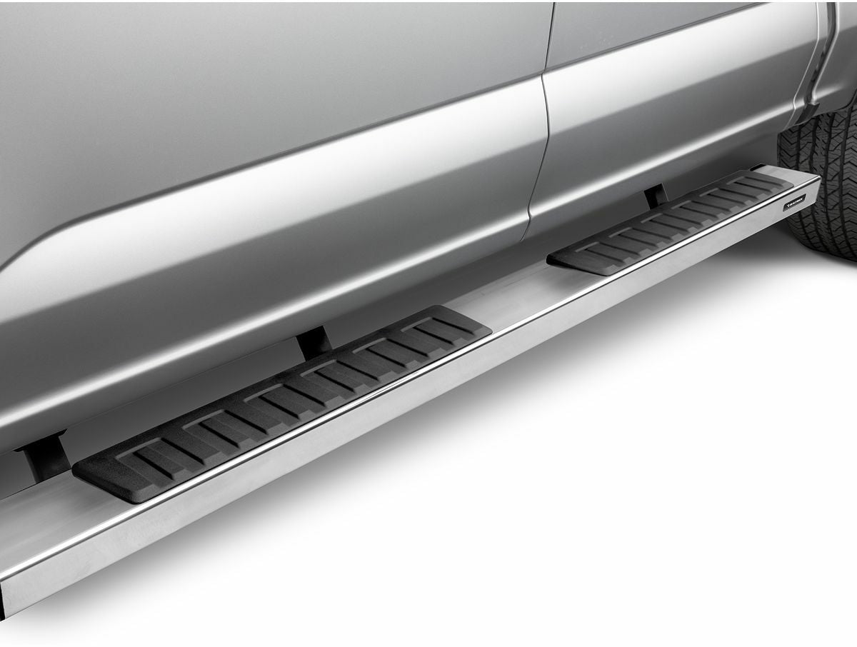 Go Rhino 6862412680PS - 6" OE Xtreme II SideSteps With Mounting Bracket Kit - Polished Stainless Steel