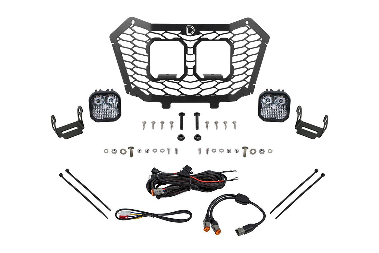Diode Dynamics - Stage Series LED Grille Kit for 2022-2024 Honda TalonSport White Combo - DD7899