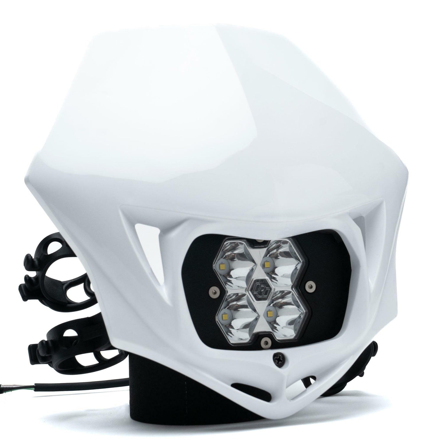 Baja Designs - 84-7000-WTAC Squadron 2.0 Sport Motorcycle (A/C) LED Headlight Kit w/Shell