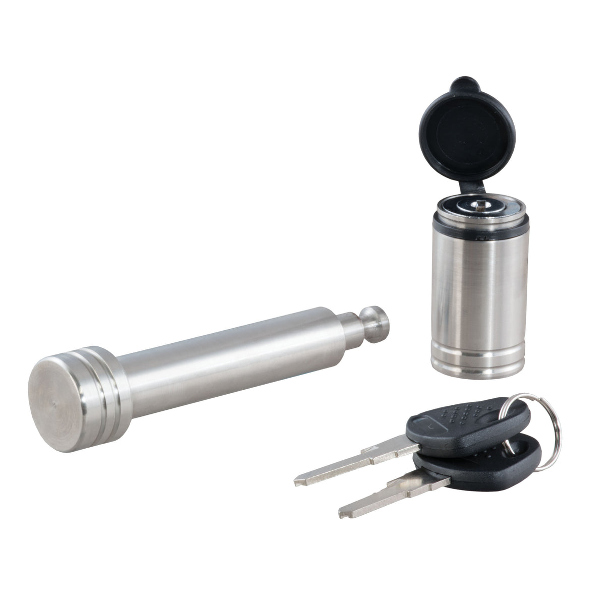 Curt - 5/8" Hitch Lock (2" Receiver, Barbell, Stainless) - 23516