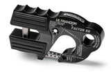 Factor 55 00250-04 ULTRAHOOK WINCH HOOK WITH SHACKLE MOUNT -- BLACK