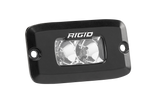 RIGID Industries - 922113 SR-M Series PRO, Flood Optic, Flush Mount, Black Housing, Single
